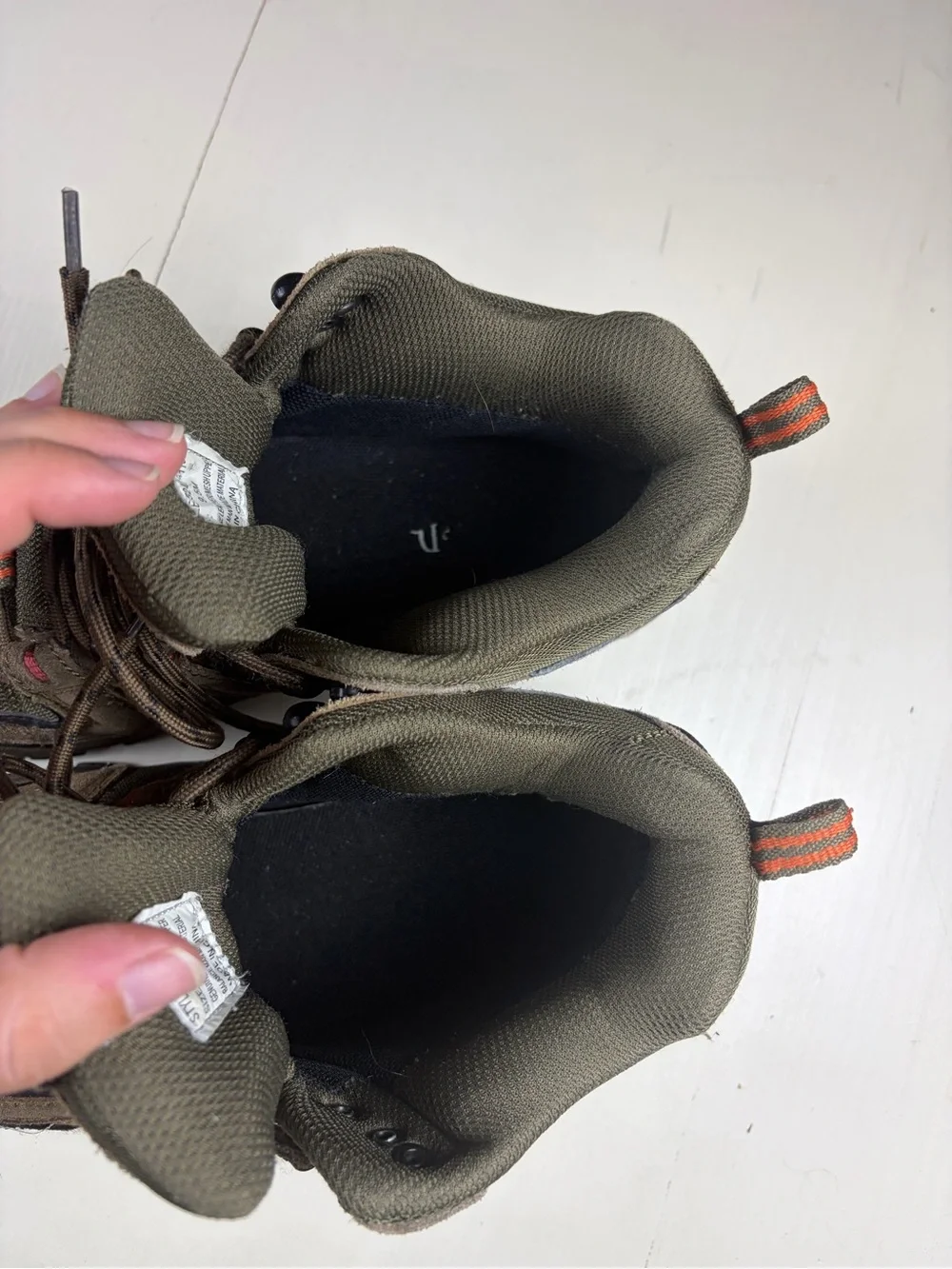 RedHead Olive Green & Brown Men’s Hiking Boots